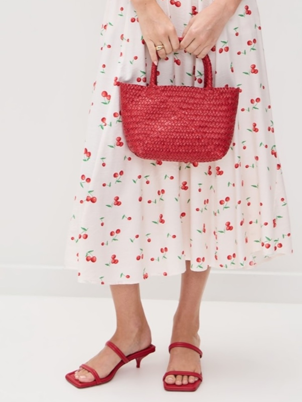 Madewell small woven tote
